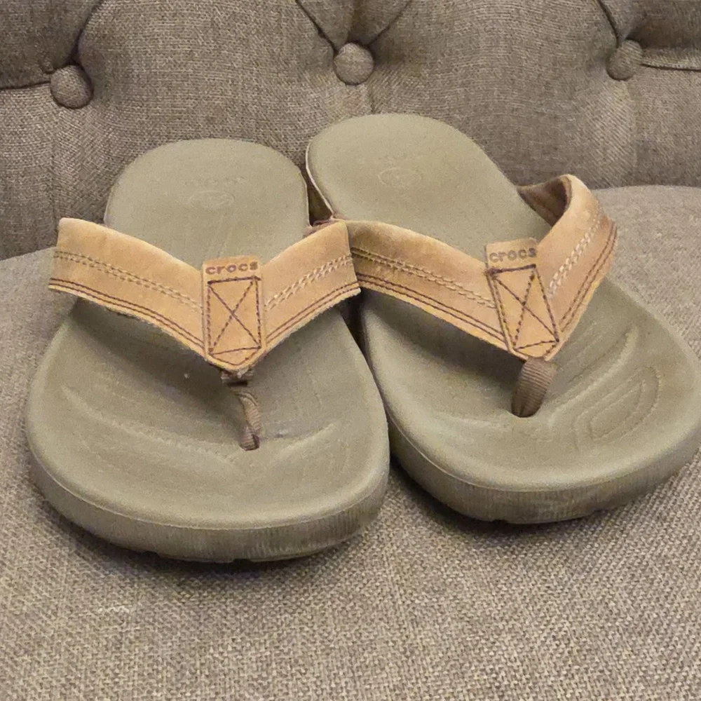Men's Croc Flip Flops